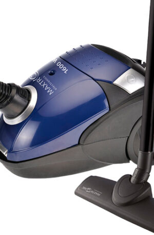 Пылесос MAXTRONIC MAX-HJW-918W, 1600 Вт, сине-серебристый